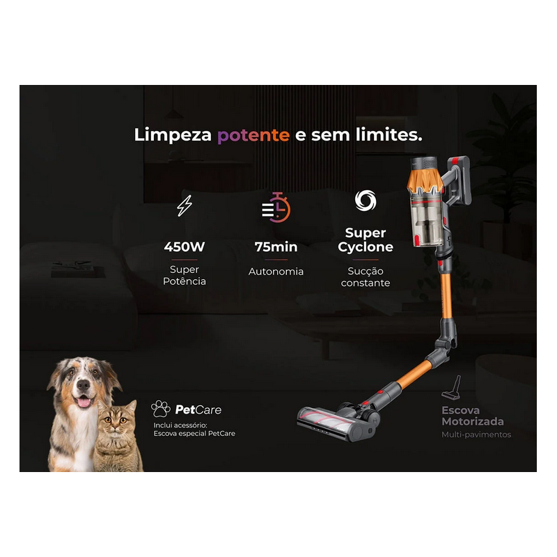 ASPIRADOR VERTICAL FLAMA 1647FL aspirador-vertical-flama-1647fl