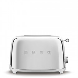 TORRADEIRA 2 TOSTAS SMEG ANNI 50 CROMADO TSF01SSEU