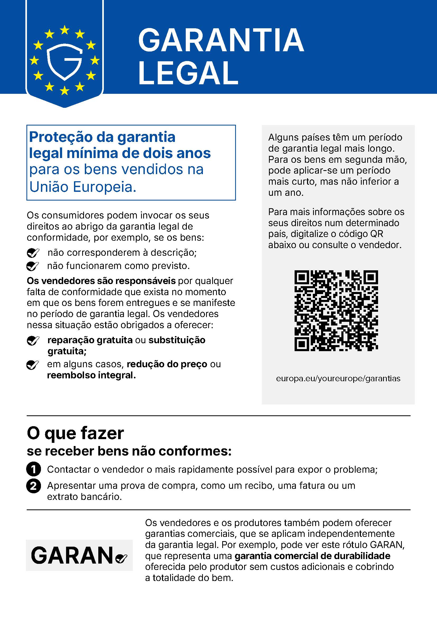 RÓTULO GARAN UE